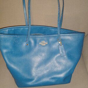 Coach Crossgrain Taxi Zip Tote handbag